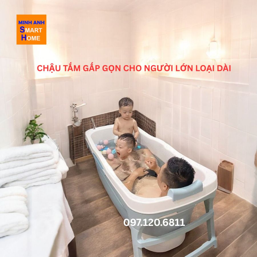 Bồn tắm nhựa cho trẻ em và người lớn
